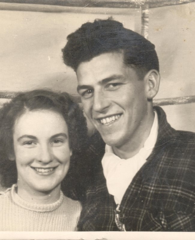 Ray and Jill in 1950