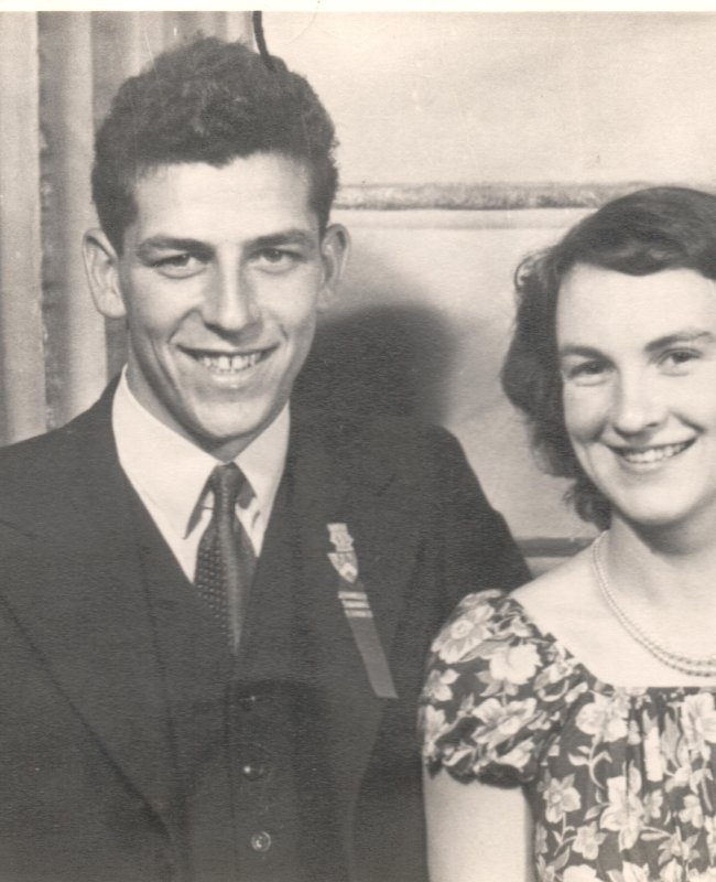 Ray and Jill in 1951